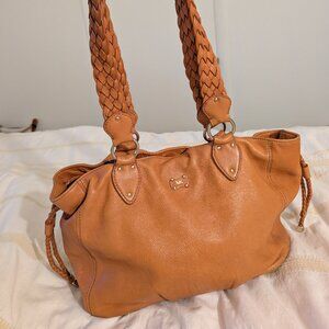 Tan leather vintage Michael Kors